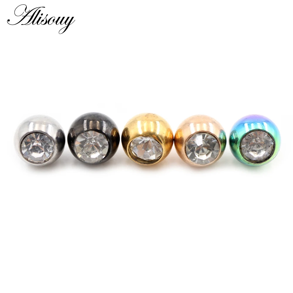 Body Jewelry Replacement Ball - 2 piezas de acero inoxidable con