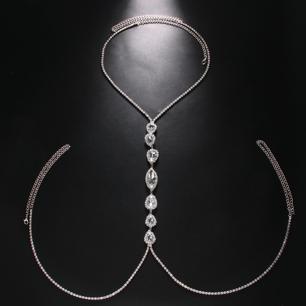 Collar de gota de agua Sexy a  - Body Jewelry Necklace reseña y precio