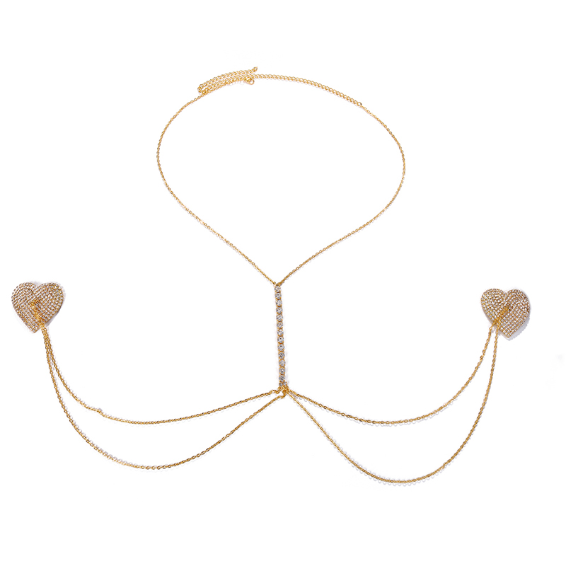 Stonefans-Bikini Sexy con diam - Body Jewelry Necklace reseña y precio