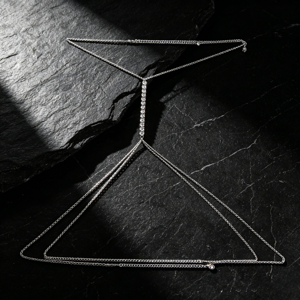 Cadena corporal en forma de Y  - Body Jewelry Retainers reseña y precio