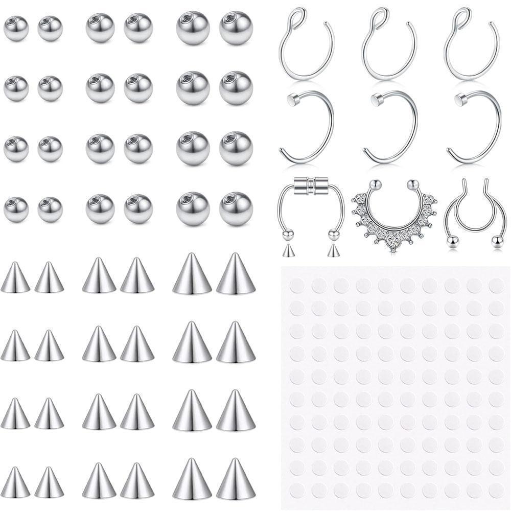 Set de 1-157 Piezas de Anillos - Body Jewelry Replacement Ball reseña y precio
