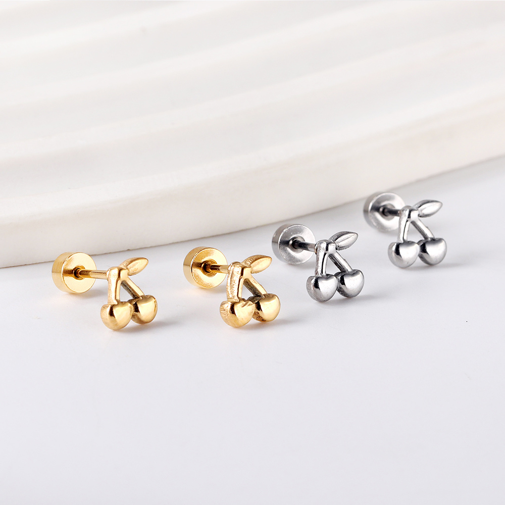 LUXUKISSKIDS, 1 par de pequeño - Body Jewelry Surgical Steel reseña y precio