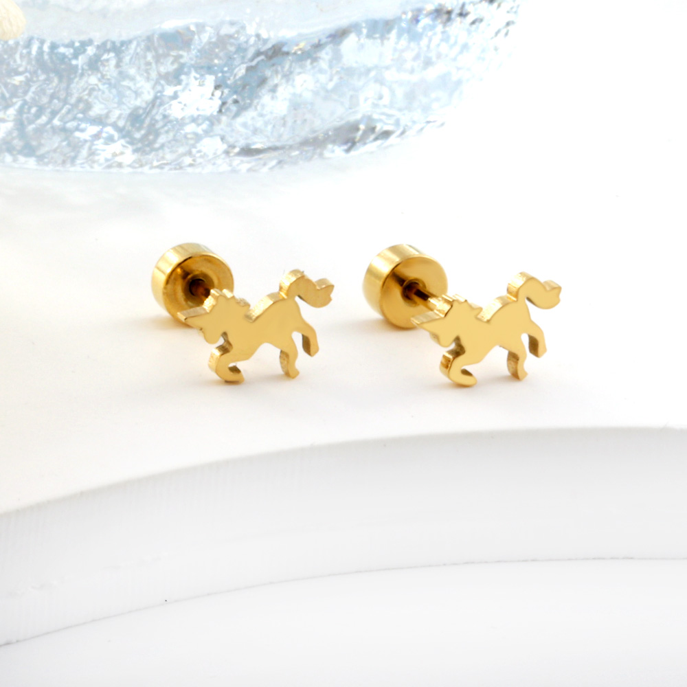 LUXUKISSKIDS, 1 par de pequeño - Body Jewelry Surgical Steel reseña y precio